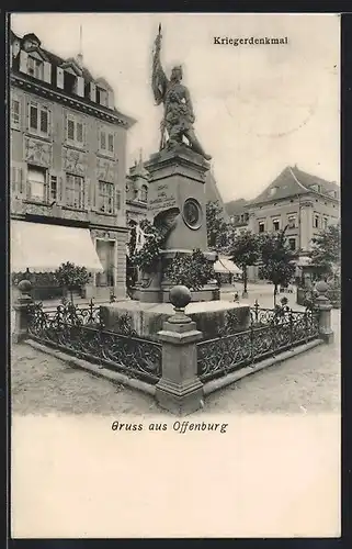 AK Offenburg, Kriegerdenkmal
