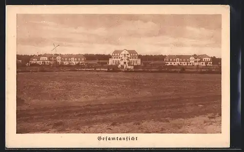 AK Nordholz b. Cuxhaven, Kinderheim des Roten Kreuzes Deutsch-Amerika, Gesamtansicht