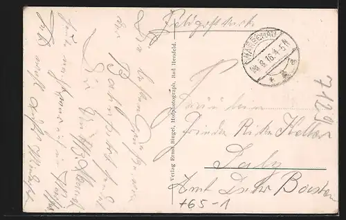 AK Bebra, Bahnhof in den Kriegsjahren 1914 /16