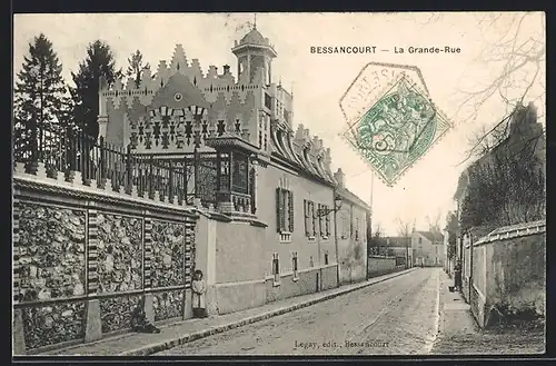 AK Bessancourt, La Grande Rue