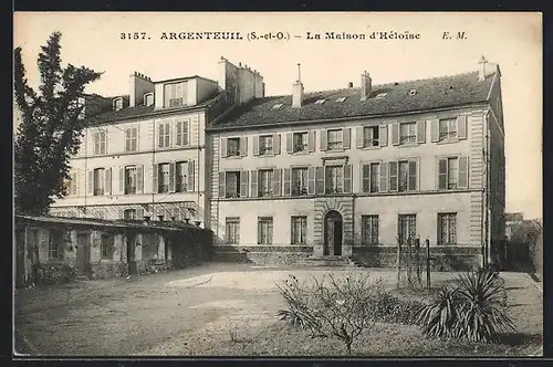 AK Argenteuil, La Maison d`Heloise mit Garten
