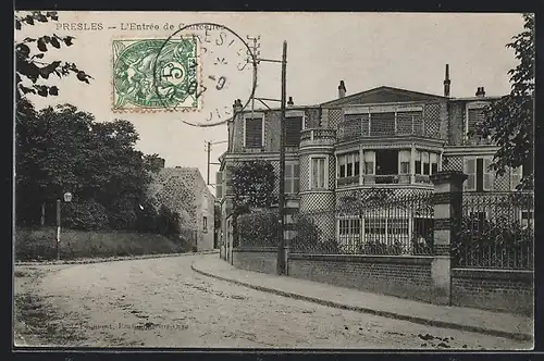 AK Presles, L`Entrée de Courcelles