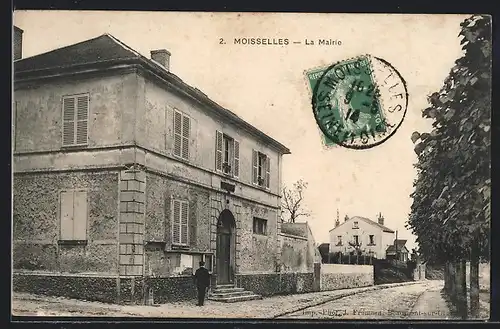 AK Moisselles, La Mairie