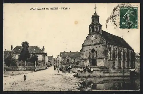 AK Montagny-en-Vexin, L`Eglise