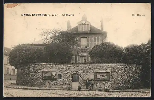 AK Mareil-en-France, La Mairie