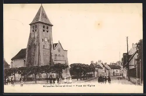 AK Moisselles, Place de l`Eglise