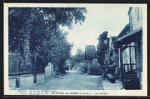 AK Auvers-sur-Oise, Les Vallées