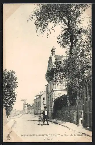 AK Soisy-sous-Montmorency, Rue de la Station