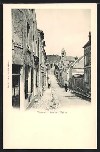 AK Vétheuil, Rue de l`Eglise