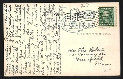 AK Everett, MA, City Hall and Post Office