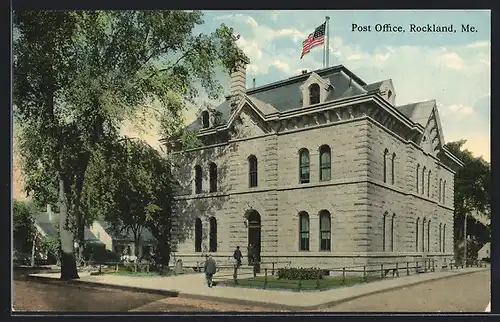 AK Rockland, ME, Post Office