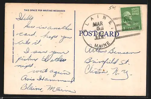 AK Houlton, ME, Post Office