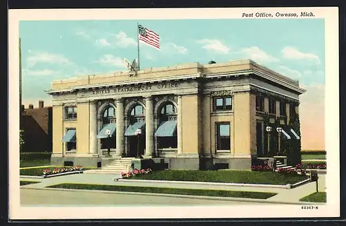 AK Owosso, MI, Post Office