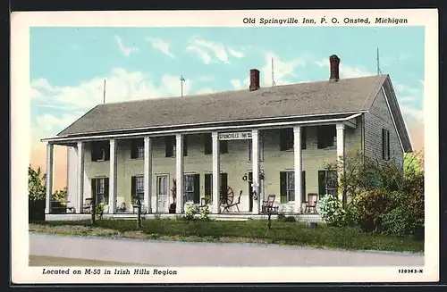 AK Onsted, MI, Old Springville Inn