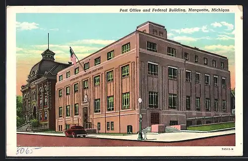 AK Marquette, MI, Post Office and Federal Building