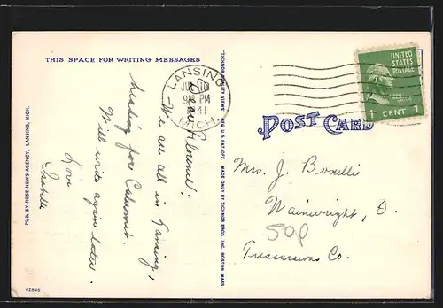 AK Lansing, MI, New Post Office