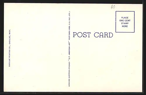 AK Cadillac, MI, Post Office