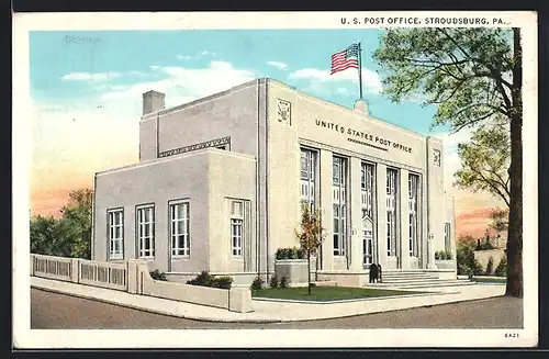 AK Stroudsburg, PA, Post Office