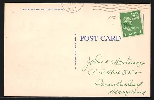 AK Ebensburg, PA, The Post Office