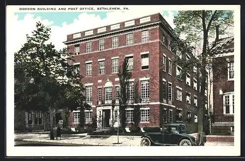 AK Bethlehem, PA, Dodson Building and Post Office