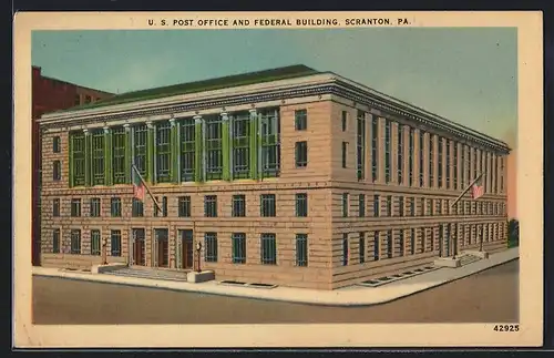 AK Scranton, PA, U. S. Post Office and Federal Building