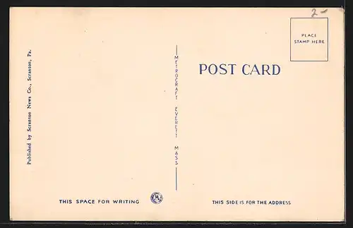 AK Scranton, PA, U. S. Post Office and Federal Building