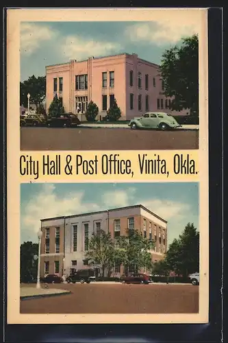 AK Vinita, OK, City Hall & Post Office