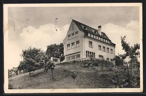 AK Überlingen a. B., J. H. Bodenseeheim