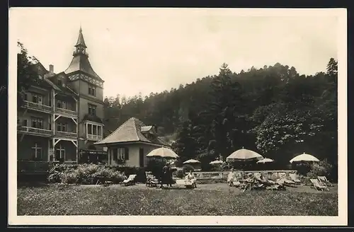 AK Herrenalb i. Schwarzwald, Mönchs Posthotel