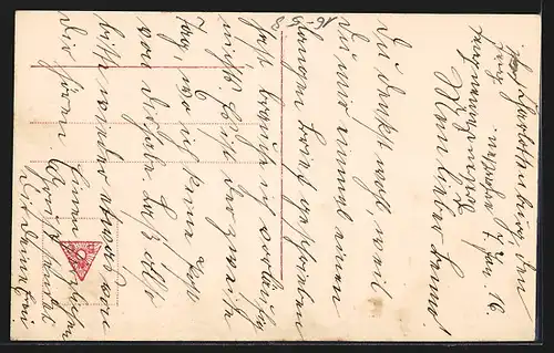 Foto-AK Frau denkt an den Liebsten im Feld