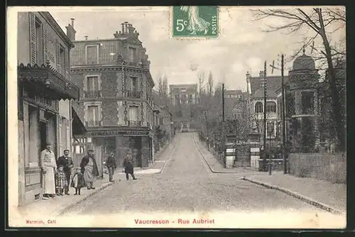 AK Vaucresson, Rue Aubriet