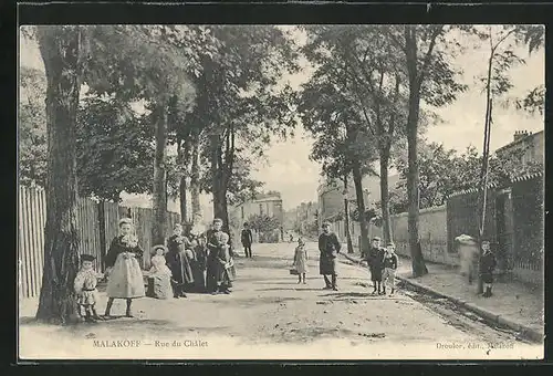 AK Malakoff, Rue du Chalet