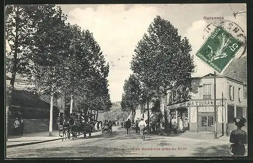 AK Suresnes, Boulevard de Versailles pres du Pont