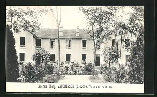 AK Vaucresson, Avenue Thery, Villa des Familles