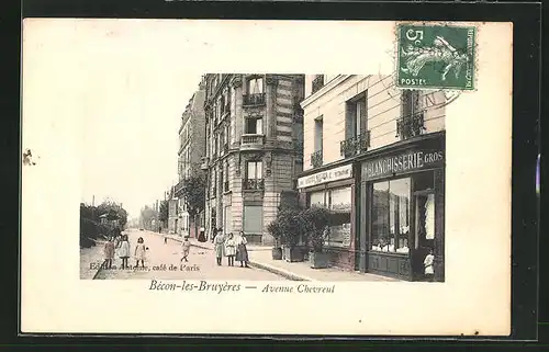 AK Bécon-les-Bruyères, Avenue Chevreul
