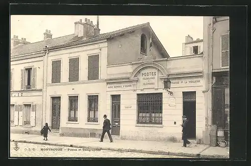 AK Montrouge, Postes et Telegraphes