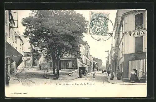 AK Vanves, Rue de la Mairie
