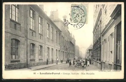 AK Levallois-Perret, Groupe Scolaire, Rue Marjolin