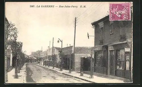 AK La Garenne, Rue Jules Ferry