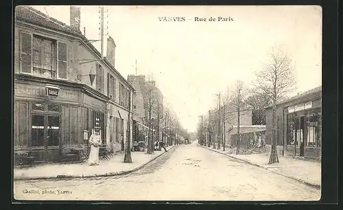 AK Vanves, Rue de Paris