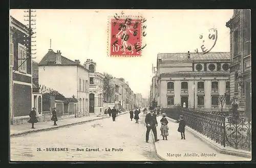 AK Suresnes, Rue Carnot, La Poste