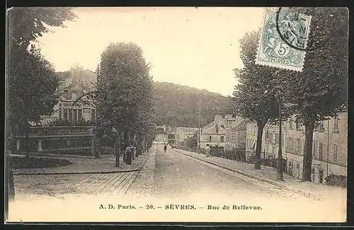 AK Sevres, Rue de Bellevue