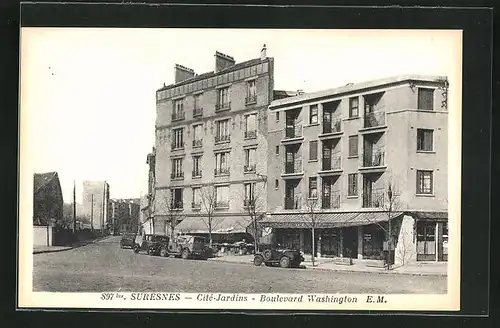 AK Suresnes, Cité-Jardins, Boulevard Washington