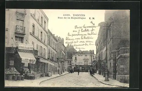 AK Vanves, Rue de la Republique