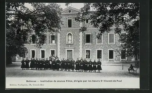 AK Bellevue, Institution de Jeunes Filles, dirigee par les Soeurs St-Vincent-de-Paul, Mädchen