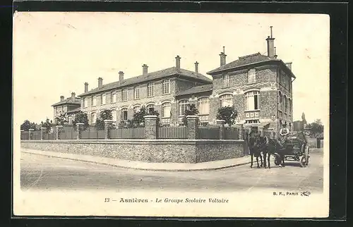 AK Asnières, Le Groupe Scolaire Voltaire