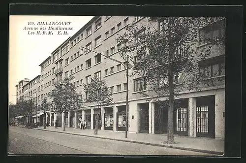 AK Billancourt, Avenue des Moulineaux