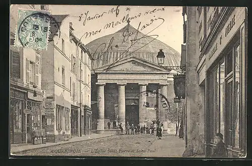 AK Courbevoie, L'Eglise Saint-Pierre et Saint-Paul