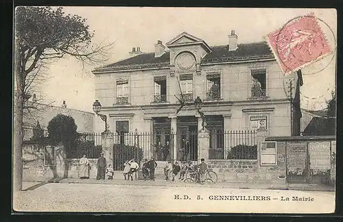 AK Gennevilliers, La Mairie