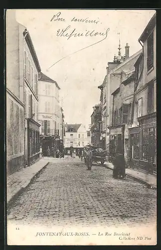 AK Fontenay-aux-Roses, La Rue Boucicaut